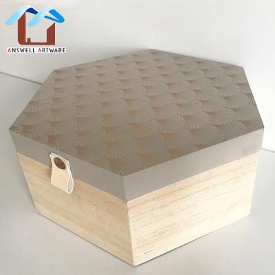 China Customized Handmade Color Home Appliance MDF Wooden Box Wooden Packing Box for sale