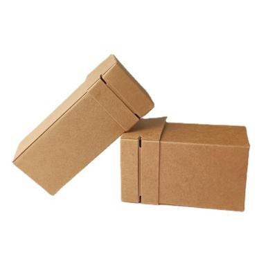 China Wholesale Custom Recyclable Recycled Kraft Paper Gift Box With Insert For Shampoo SKIN CARE Cosmetic Packaging for sale