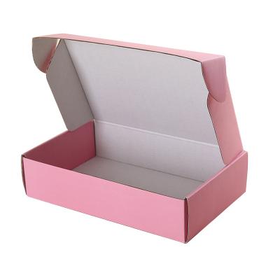 China Custom materials collapsible container storage box recycled foldbable paper packaging recycled corrugated package for perfume shipping for sale