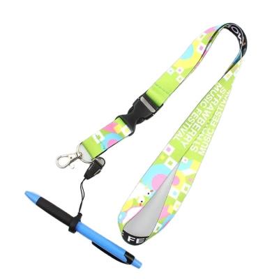 China Wholesale free sample of advertising and pen holder china products manufacturers Buddyline work id card holder lanyard for pen holder neck lanyards for sale