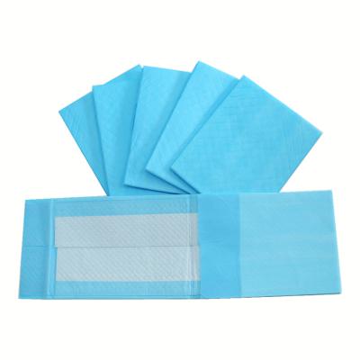 China Plain Weave High Absorbency Disposable Underpad With Bed Cushion Sheet For Hospital Soft Dry Surface Under Pads With Your Brand Design Package for sale