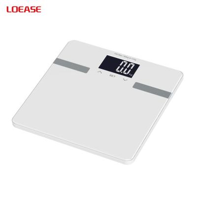 China BMI Body Composition Analyzer Amazon Success LED Display Health Measurement Body Fat Scales Waterproof Portable Scale for sale