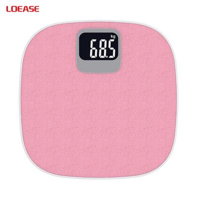 China Bathroom Scales ABS Plastic Reverse LCD Display Electronic Digital Body Bathroom Scale for sale