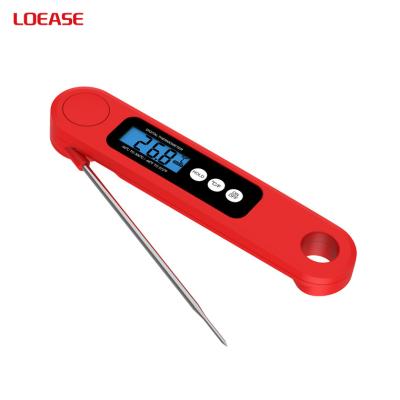 China Household Digital Quick Read Meat Thermometer Folding Digital BBQ Thermometer for sale