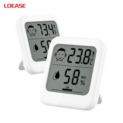 China Smart C/F Mini Design Indoor Temperature And Humidity Monitor Thermometer Hygrometer Measurement And Hygrometer for sale