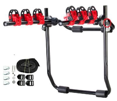 China Storage Bike Hitch Bike Rack For 2 Bikes Hitch Bike Carrier Hitch Bike Rack Black USA Finish Steel Parts Powder Material Origin for sale