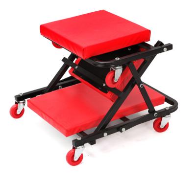 China Multifunctional Easy Operation TAC4002 Seat Creeper Seat Car 2 in 1 Creeper Z Creeper Stool Workshop Seat 40INCHES for sale