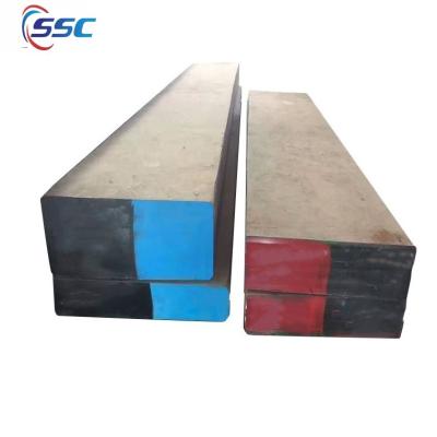 China Cold Rolled Mold Steel 1.2379 Cr12Mo1V1 Die Steel D2 Flat Steel Bar Tool Steel Price Per Kg Cheap Price Black Machined for sale