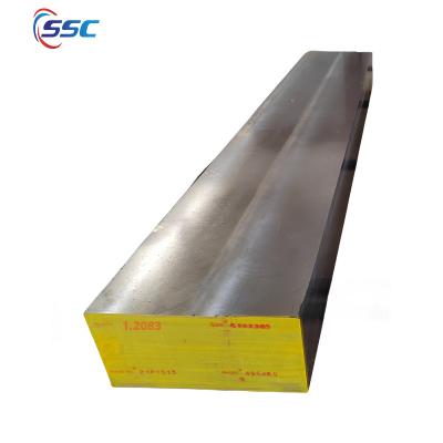 China SSC 1.2083/420/S136 plastic factory direct mold tool steel tool steel grades material apply to mold frames machine tool Eng Preform Dies for sale