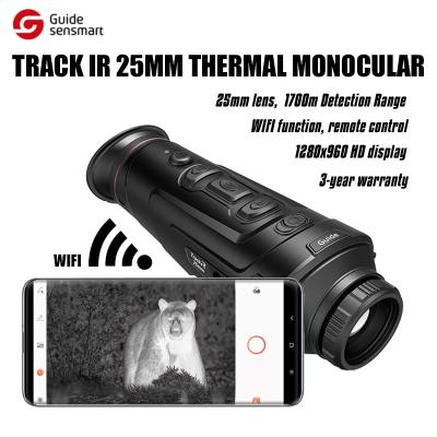 China 1300m GUIDE IR Path Handheld Thermal Monocular for Professional Night Vision Hunter for sale