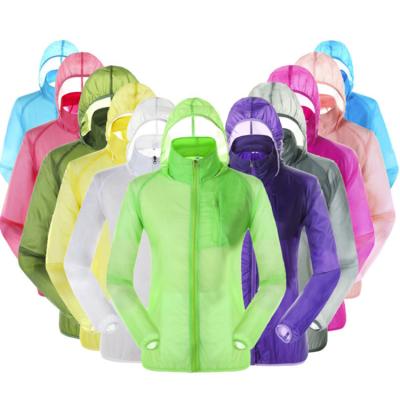 China Wholesale Colorful Recycling Sun Protection Anorak Breathable UV Proof Anti-Shrink Sunproof Jacket for sale