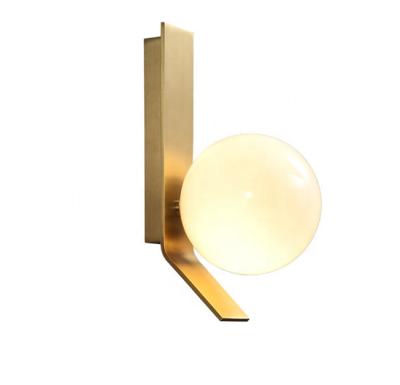 China Modern Luxury Italian Design G9 Brass Color Inside Border Ceiling Wall Lamp For Hotel for sale