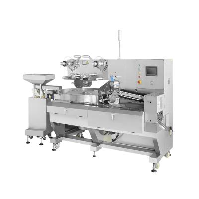 China Dxd-1600 Pillow Type Chewing Gum Packing Machine , Bread Rack Plastic Food Packing Machine for sale