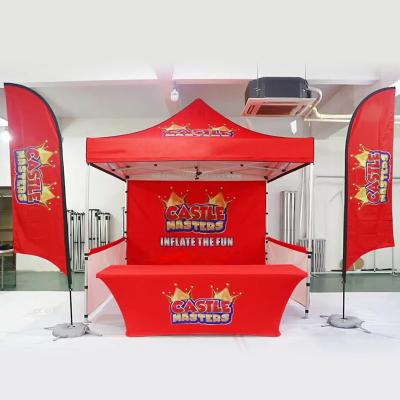 China Custom Printed Water Proof 3*3m Sound Tent For Exhibition Promotion for sale