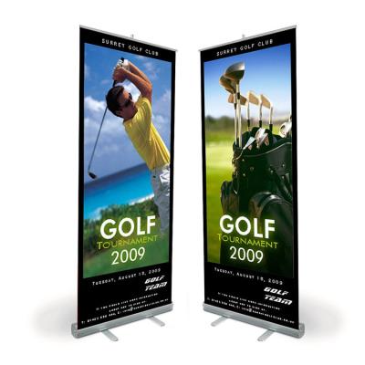 China Water Proof Foldable Retractable Roll Up Banner Stand For Trade Show Exhibition for sale