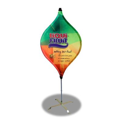 China Durable Water Proof Display Sublimation Lantern Banner Pop Up Banner Lantern Flags for sale