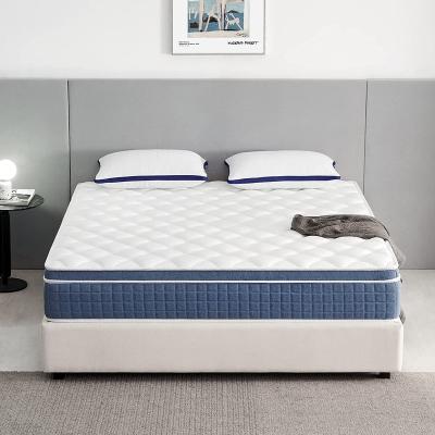 China 12 Inch Thick Mattress 9 zone pocket spring mattress bonnel spring mattress manufacture for sale