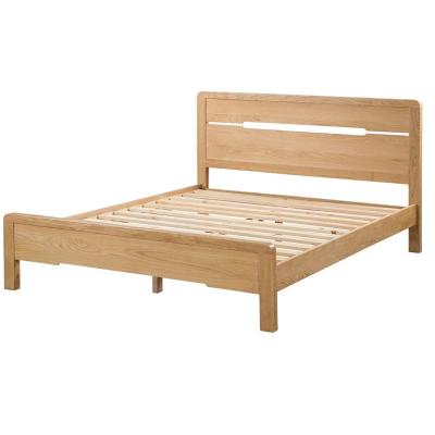 중국 Factory wholesale hotel king size queen 1.8 m double modern wooden bed frame 판매용