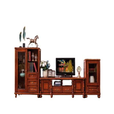 China Detachable wooden TV stands cabinets with drawer Media Storage Furniture en venta