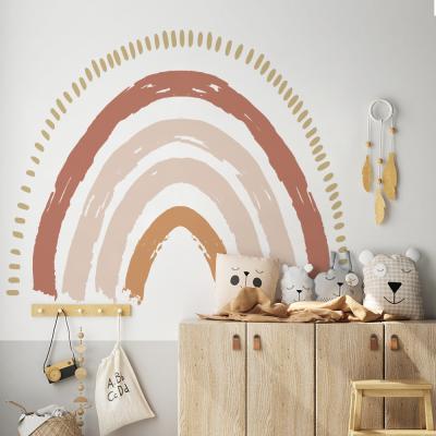 China Decorative Sticker Funlife Boho Rainbow Wall Decal for Kid Room Wall Art Sticker Peel and Stick Wall Decals for Kids Room Nursery for sale