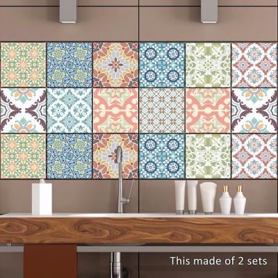 China FUNLIFE 3D Bathroom Mosaic Tile Sticker Bathroom Tile Stickers Decals 7.87