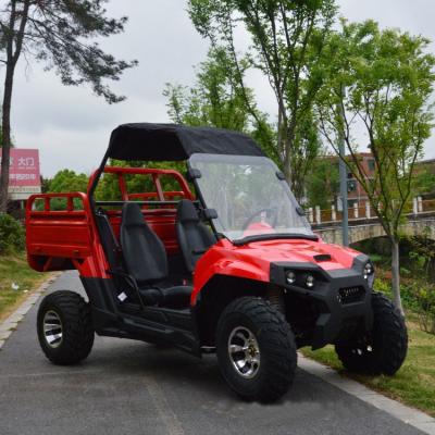 China New Automatic Adult 200CC Model Farm UTV With 10inch Trailer for sale