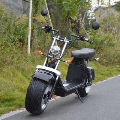 China 2019 adult electric scooter citycoco 2000w with removable 9.5inch dual lithium battery for sale