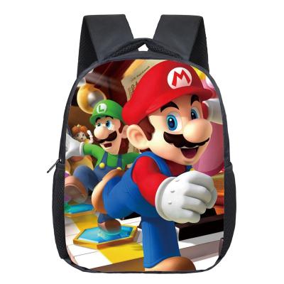 China No Wholesale Back To School Backpack Little Kids Super Mario Smart Mochila Kids Backpack for sale