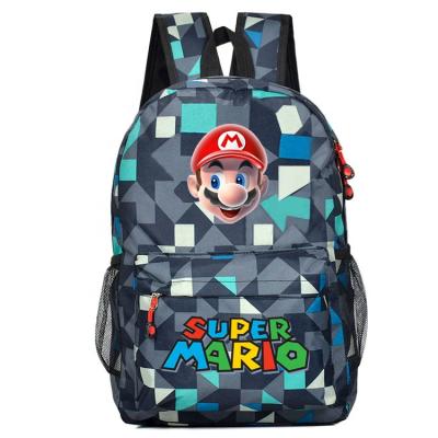 China Wholesale waterproof back to school students boys fashion Super Mario backpack escuela game Super Mario mochila bolsa for sale