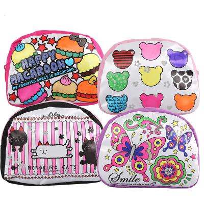 China New Girls And Boys Multi Coloring Graffiti DIY Painting Art Handbag Bag DIY Drawing Bags For Kids for sale