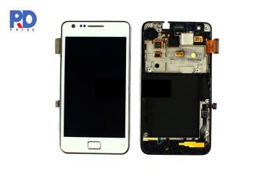 China High Resolution White Samsung LCD Screen Replacement For S2 i9100 for sale