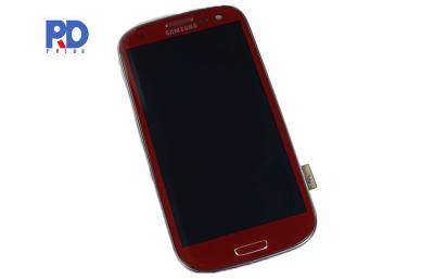 Κίνα Κόκκινη S3 αντικατάσταση οθόνης της Samsung LCD ανταλλακτικών i9300 με το πλαίσιο προς πώληση