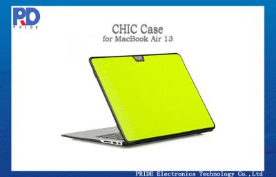 China Fluorescence Color Hard Apple Case Cover / PU laptop case macbook pro for sale