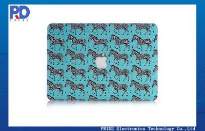 Cina Cassa blu del computer portatile di Macbook della zebra, copertura impermeabile di caso di Macbook in vendita