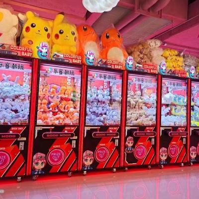 China Metal+Acrylic/Customize Mini Plush Toy Claw Crane Machine For Sale Coin Operated Arcade Claw Machine for sale