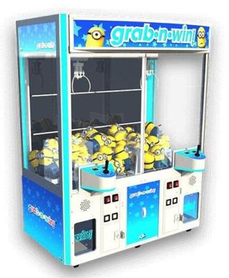 China Metal+Acrylic / Customize Claw Machine Arcade Mini Claw Crane Toy Machine Kit for sale