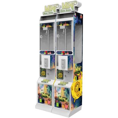 China Metal+Acrylic/Customize Mini Claw Machine With Bill Acceptor Coin Operated Claw Machine Arcade for sale