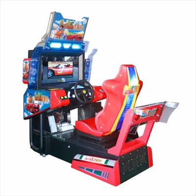 China Metal+Acrylic / Customize Max Doubles Player Arcade Games Machines Coin Operated Air Car Racing Game Machine for sale