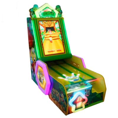 China Metal+Acrylic / Customize Coin Operated Mini Coin Operated Arcade Kid's Game Super Rolling Indoor Rolling Machine for sale