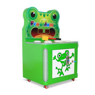 China Metal+Acrylic/Customize Indoor Coin Operated Kids Knocking Hammer Ticket Redemption Toy Frog Arcade Game Machine for sale