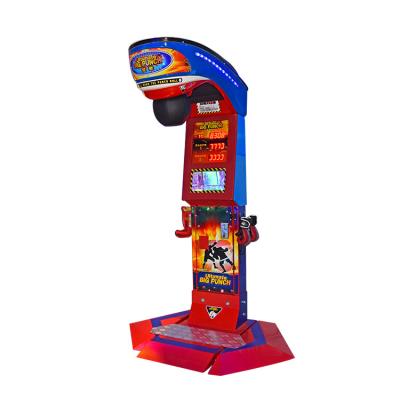 China Metal+Acrylic/Customize Punch Power Test Machine Arcade Electronic Boxing Automatic Boxing Machine for sale