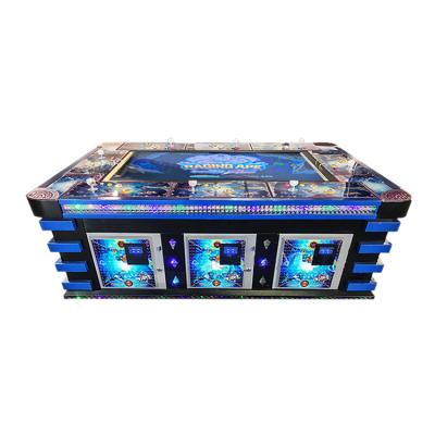 China Metal+Acrylic / Customize 4 Player Blue Arcade Game Fish Game Machine for sale