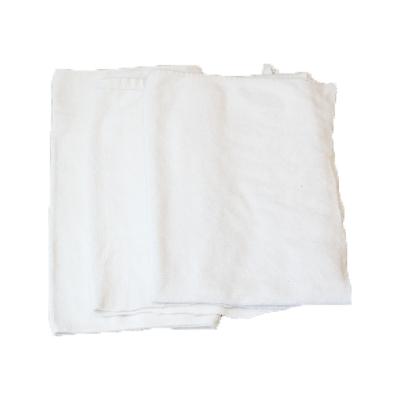 China Strong Oil Water Absorption Ability Strong Oil Water Absorption Ability Recycled White Towels Rags Oil Absorbing And Dust Cleaning Rags Wiping Machine Cloth 100% Cotton Rag for sale