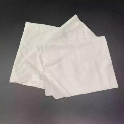 China Machine Machine Hotel Used 100% Cotton Rag White Cotton Bed Sheets Rags Kg Fabric Cutting Pieces Wiping Rags for sale