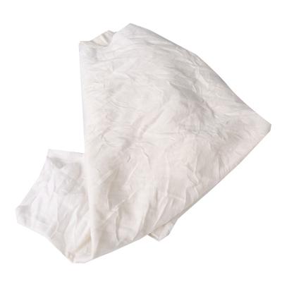 China Strong Oil&Water Absorption Ability Strong Oil&Water Absorption Ability Hot Selling About 85% Cotton White Color T Shirt Rags Marine Cleaning Cloth Hotel and Ship Wiping Rags for sale