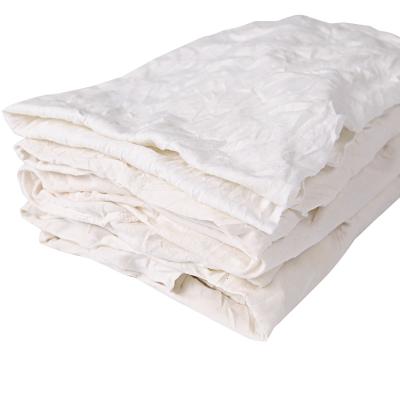 China Strong Oil&Water Absorption Ability Strong Oil&Water Absorption Ability White Used Clothing Industrial Wiping T Shirt Rags With Better Quality Wiping Rags Cotton Dishcloth for sale