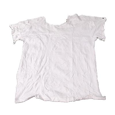 China Strong Oil&Water Absorption Ability Strong Oil&Water Absorption Ability Customizable Size Bale Of Textile Waste Cotton T Shirt Marine Machine Industrial Hotel Cleaning Wiping Rags for sale