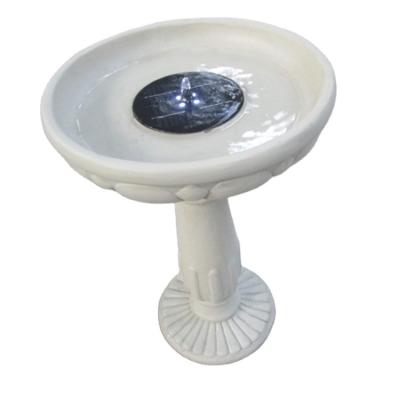 China Easy Installment Outdoor Solar Bird Bath Fountain Pump Garden Decoration for sale