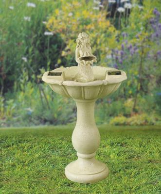 China Installment Bird Bath Easy Outdoor Water Fountains Garden Decoration for sale