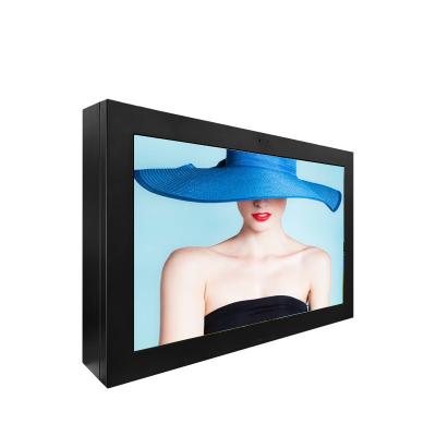 China OEM 43 Inch TFT IP65 LCD Display Touch Screen Outdoor Wall Mounted Waterproof Monitor for sale